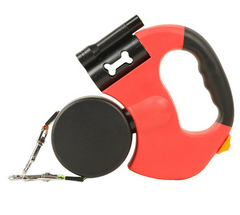 Pawlio Auto Double Dog Leash with adjustable straps and sturdy clips, designed for walking two dogs simultaneously.