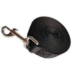 Pawlio 2.5cm wide long dog rope leash with durable nylon material and metal clip for secure walking.
