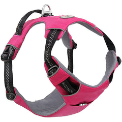 Red explosion-proof safety vest from Pawlio, featuring durable, high-visibility material for industrial safety and protection.