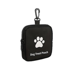 Pawlio™ portable dog training treat bag, hands-free pouch with adjustable clip and multiple compartments for treats and essentials.