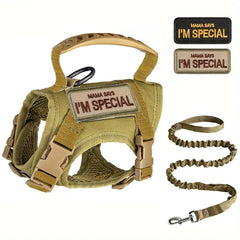 Tactical Escape Proof Cat Harness & Leash Set