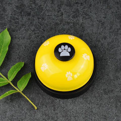 Pawlio Paw Press Training Bell with clicker, designed for pet training and communication, featuring a durable, easy-to-press design.