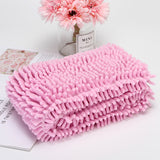 Super Absorbent Pet Drying Towel - Pink / Medium