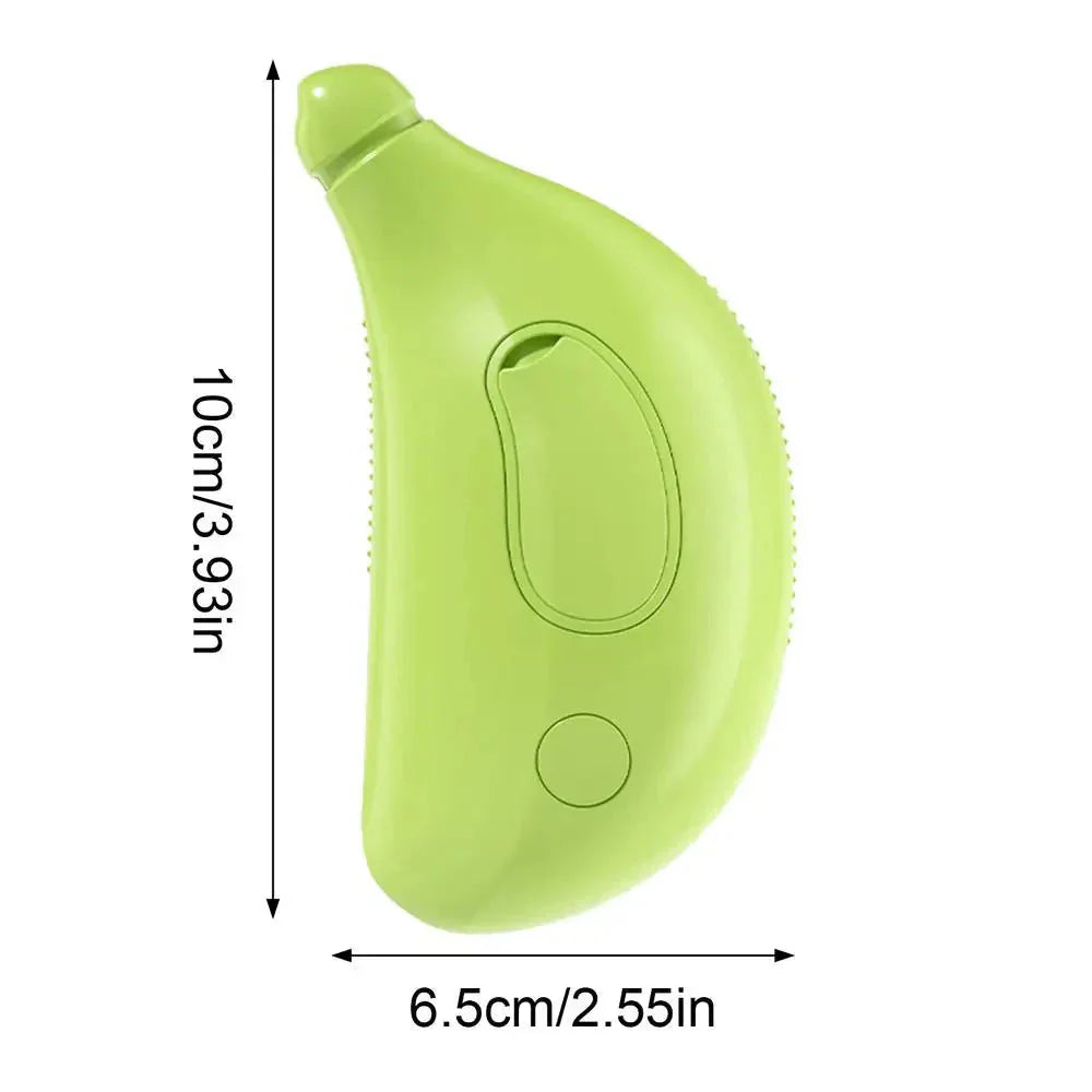 Electric cat steam brush bys-user-store-22890, 3-in-1 pet grooming comb with water spray for cats and dogs, USB rechargeable.