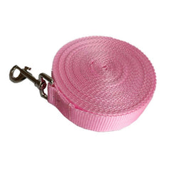 Pawlio 2.5cm wide long dog rope leash with durable woven design and padded handle for comfortable walking.