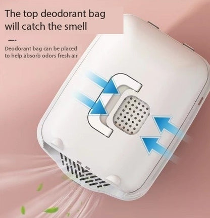 Large Half-Enclosed Cat Litter Box for Big Cats