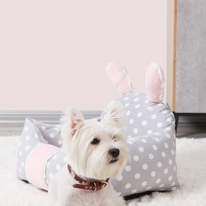 Universal Dog Bed with Washable Cushion for Pets