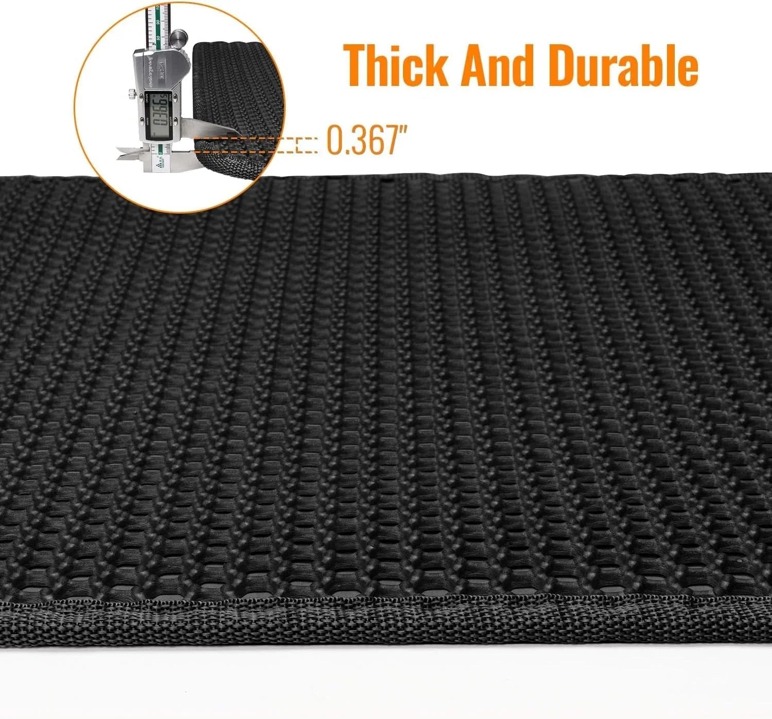 Pawlio™ Premium Cat Litter Trapping Mat with anti-slip backing and easy-to-clean surface, designed for effective litter containment.