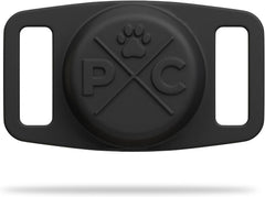 Pawlio™ protective dog collar with built-in Apple AirTag holder, durable pet tracker collar for secure pet identification.