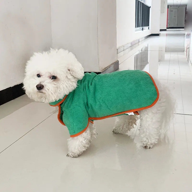 SnuggleSoft Pet Drying Robe