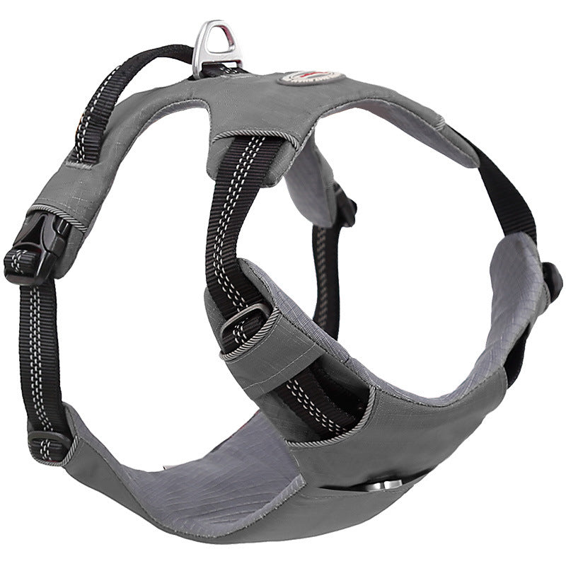 Red explosion-proof safety vest by Pawlio, featuring durable construction and high visibility for industrial or safety use