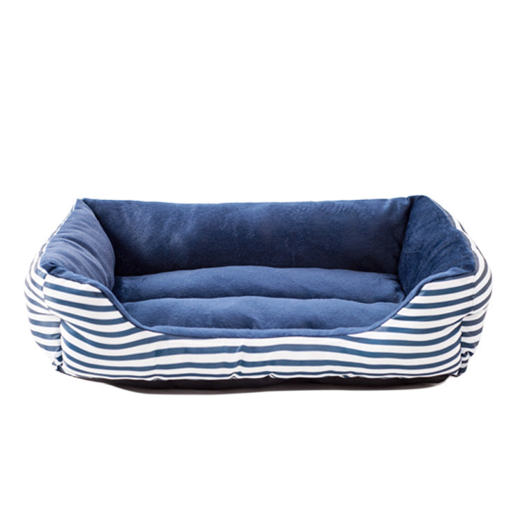 Chic vintage canine lounge bed by Pawlio featuring soft fabric and stylish design for comfortable dog rest
