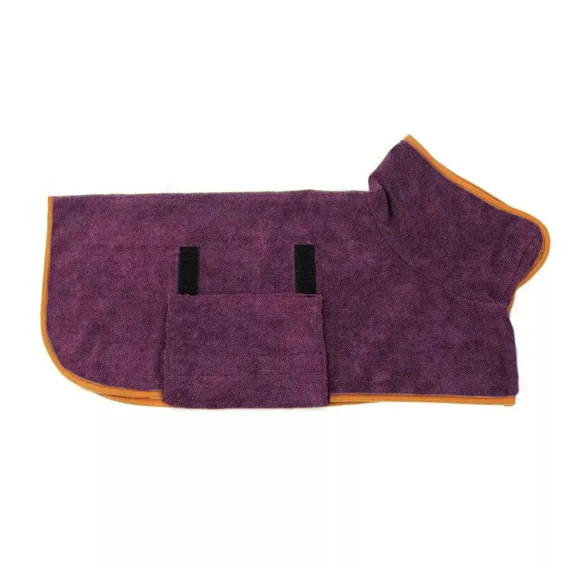SnuggleSoft Pet Drying Robe