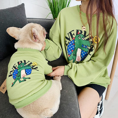 Pet Parent-Child Outfits Better Than Panda Apparel
