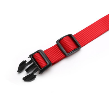 Dog Collar with Anti-Loss and Embroidered Design