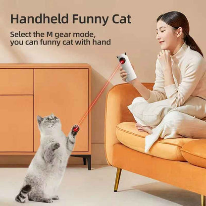 Pawlio™ Interactive Smart LED Laser Cat Toy | Automatic Pet Fun