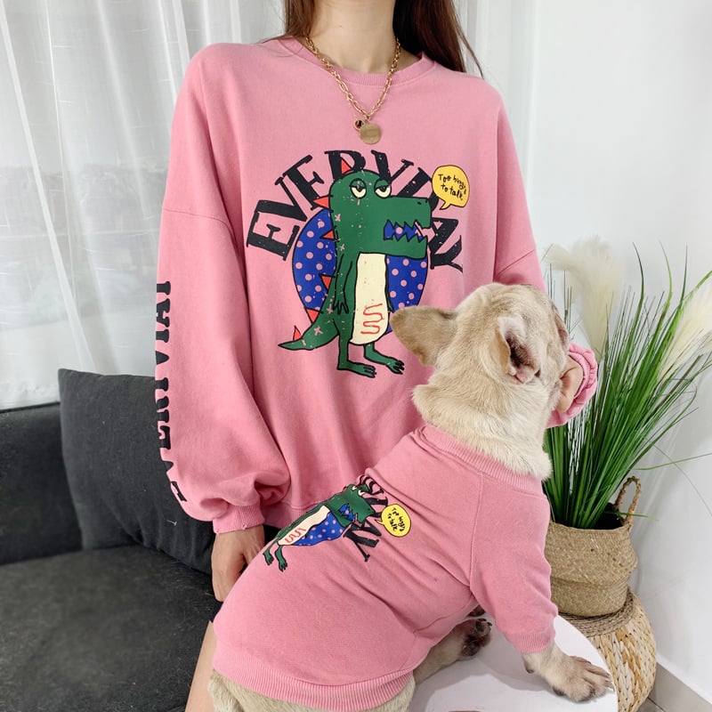 Pet Parent-Child Outfits Better Than Panda Apparel