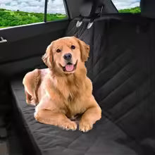 Universal Dog Back Seat Cover – Armrest & Seat Belt Access