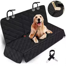 Universal Dog Back Seat Cover – Armrest & Seat Belt Access