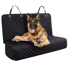 Universal Dog Back Seat Cover – Armrest & Seat Belt Access