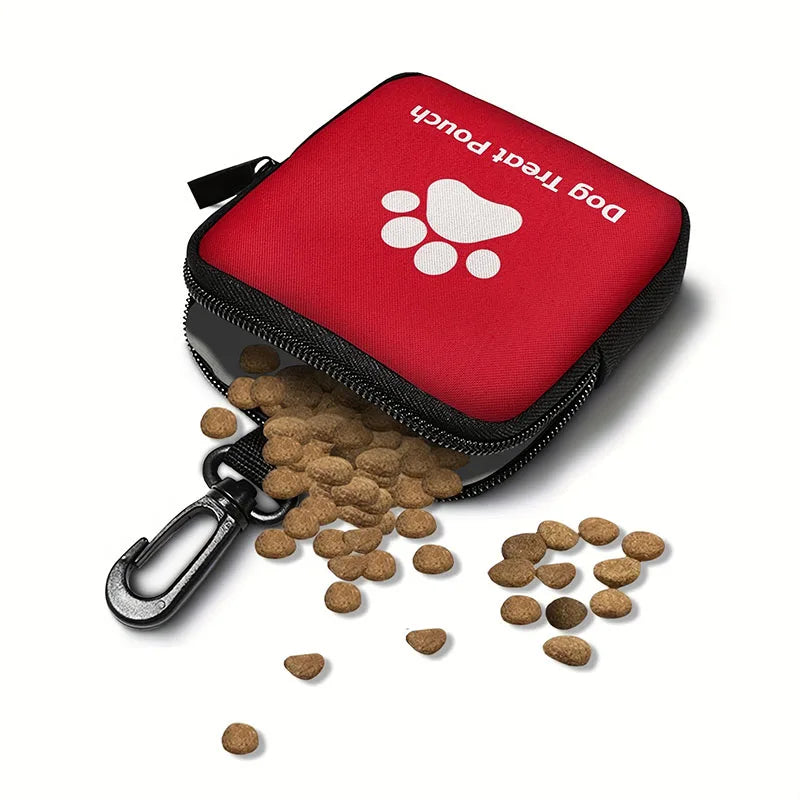 Pawlio™ portable dog training treat bag, hands-free pouch with adjustable strap and convenient storage for treats and accessories.