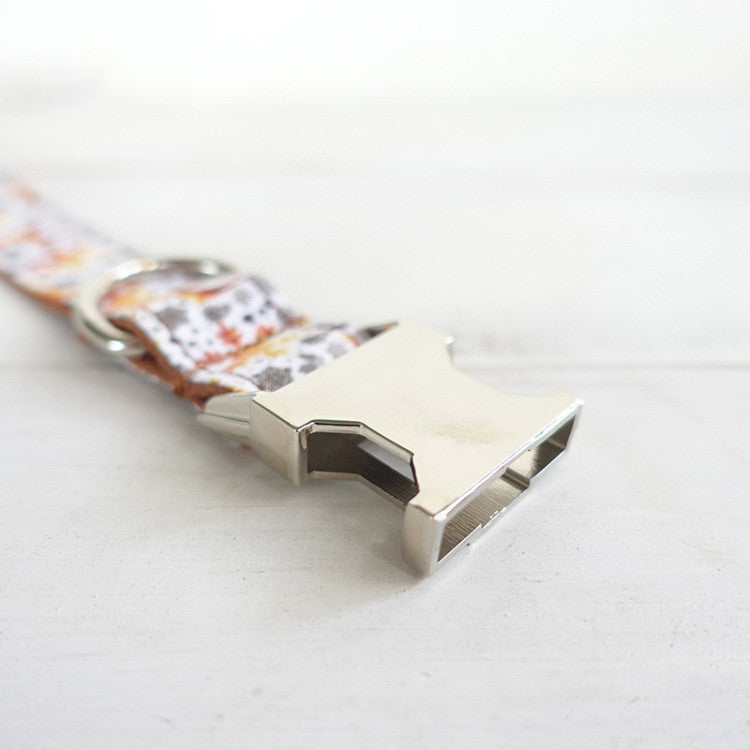 Handmade Christmas Dog Collar - Celebrate the Holidays with Style