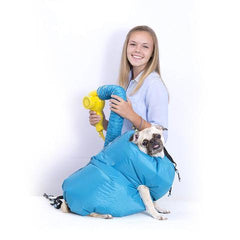 Pawlio Furry Friend Dryer Box for pets with soft, furry interior and ventilation openings, designed for gentle drying and grooming.