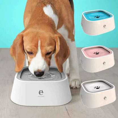 Mess-Free Floating Dog Water Bowl – Slow-Feed, Non-Slip