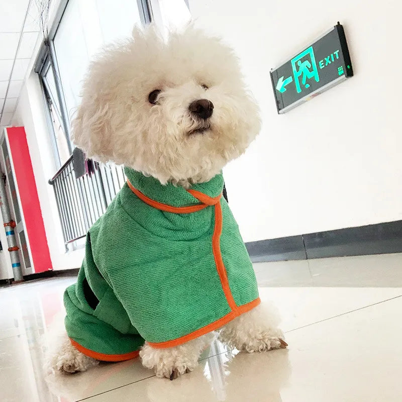 SnuggleSoft Pet Drying Robe